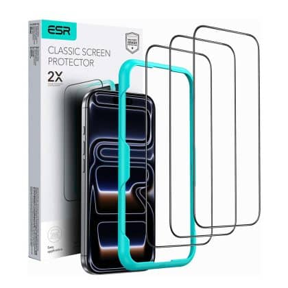 ESR - Tempered Glass (3 Pack) - iPhone 17 Air - Clear