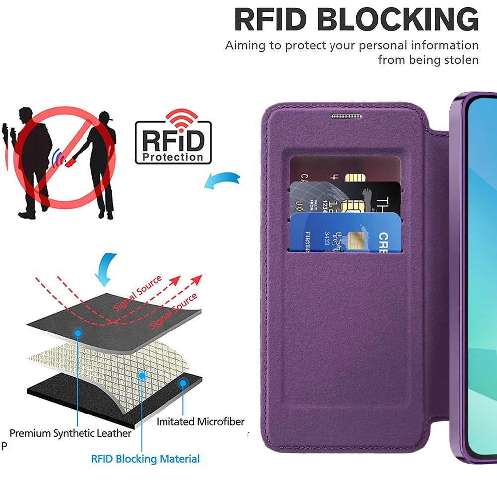 Techsuit SmartMag Book - θήκη για Samsung Galaxy A17 5G - Μωβ - Image 3