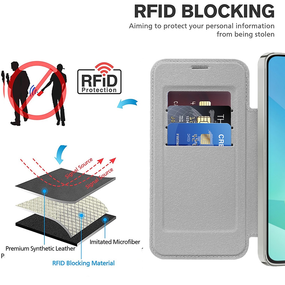 Techsuit SmartMag Book - θήκη για Samsung Galaxy A17 5G - Γκρι - Image 3