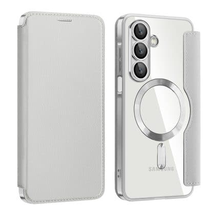 Techsuit SmartMag Book - θήκη για Samsung Galaxy A17 5G - Γκρι
