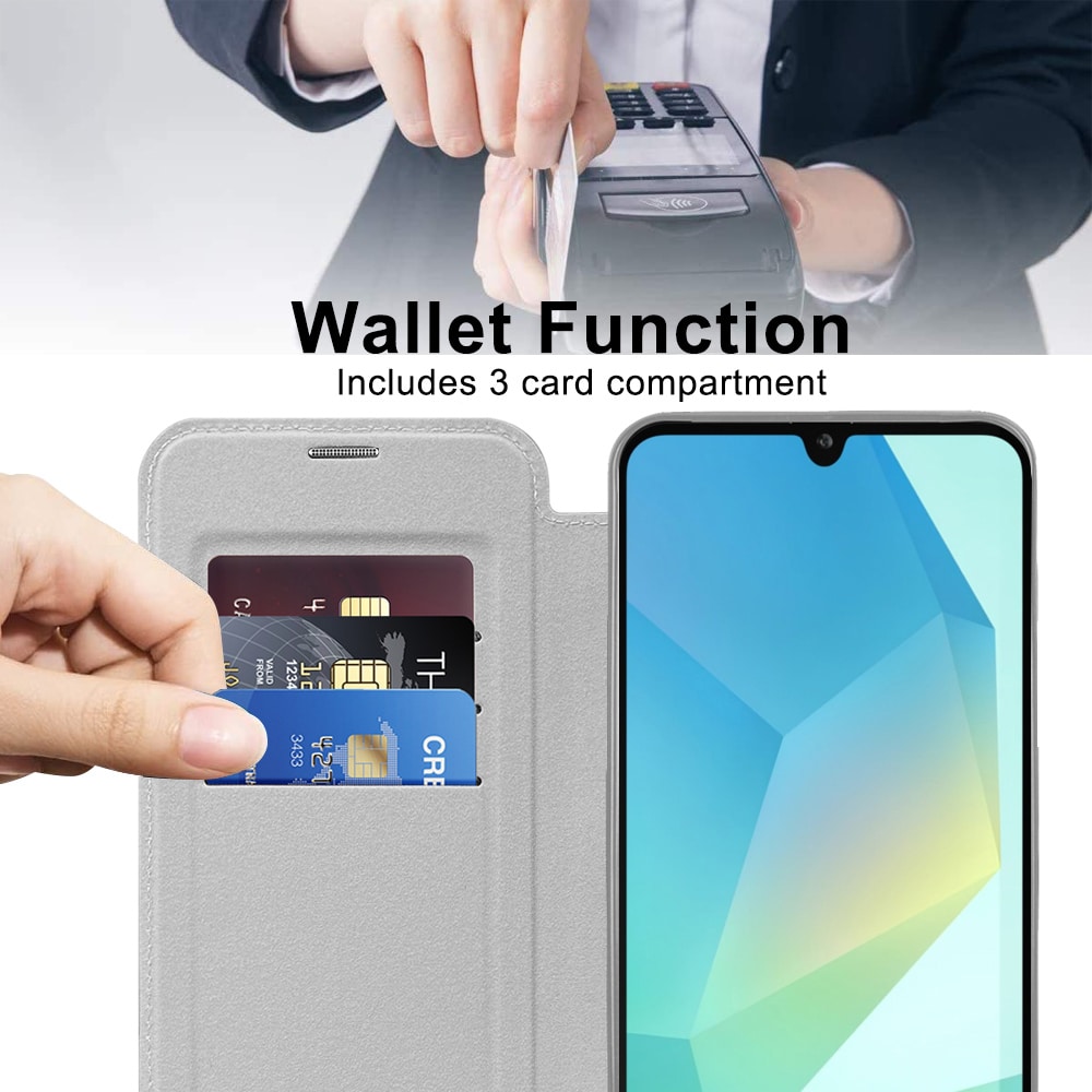 Techsuit SmartMag Book - θήκη για Samsung Galaxy A17 5G - Γκρι - Image 2