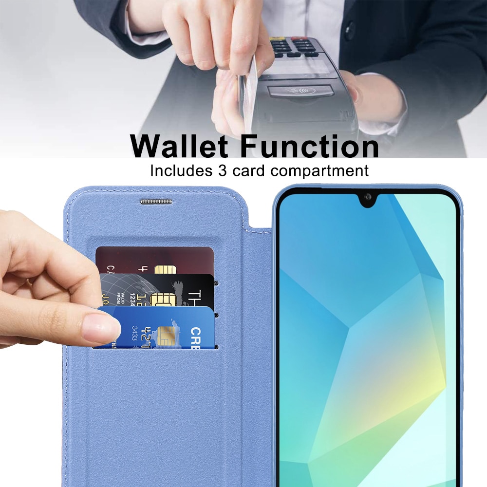 Techsuit SmartMag Book - θήκη για Samsung Galaxy A17 5G - Μπλε - Image 2