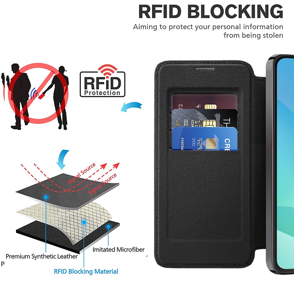 Techsuit SmartMag Book - θήκη για Samsung Galaxy A17 5G - Μαύρο - Image 3