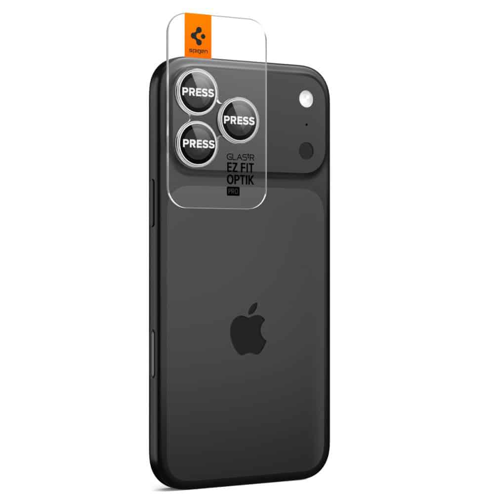 Spigen Optik Pro Glas.tr "ez Fit" Προστατευτικό Φακού 2 Τεμ. Για iPhone 17 Pro Max / 16 Pro / 16 Pro Max - Image 4
