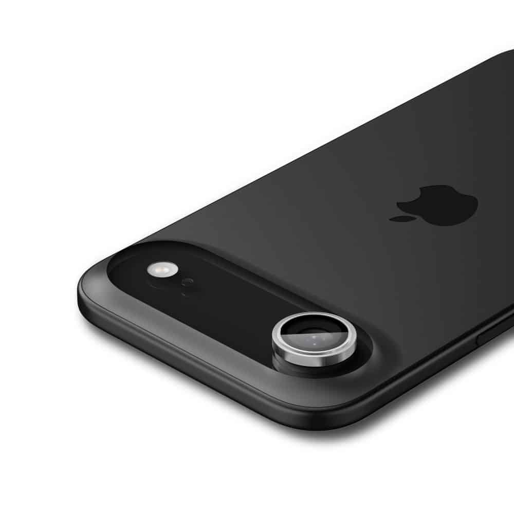 Spigen Optik Pro Glas.tr "ez Fit" Προστατευτικό Γυαλί Κάμερας 2 Τεμάχια Για iPhone Air Ασημί - Image 4