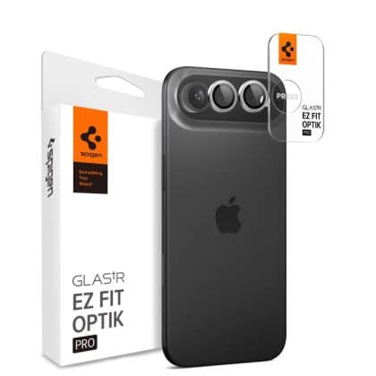 Spigen Optik Pro Glas.tr "ez Fit" Προστατευτικό Γυαλί Κάμερας 2 Τεμάχια Για iPhone Air Ασημί