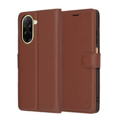 Techsuit Leather Folio - θήκη για Xiaomi Redmi A5 4G - Καφέ