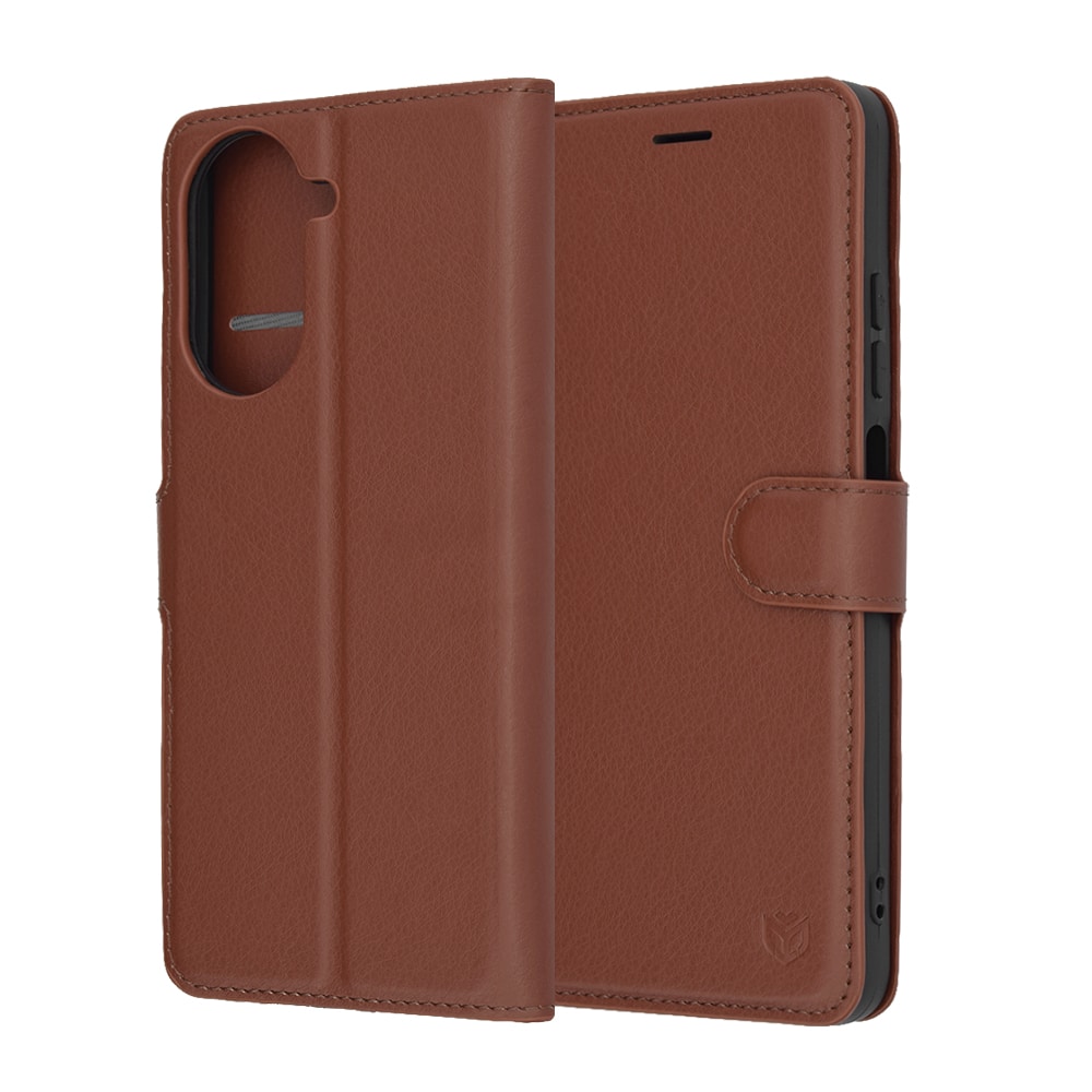 Techsuit Leather Folio - θήκη για Xiaomi Redmi A5 4G - Καφέ - Image 7