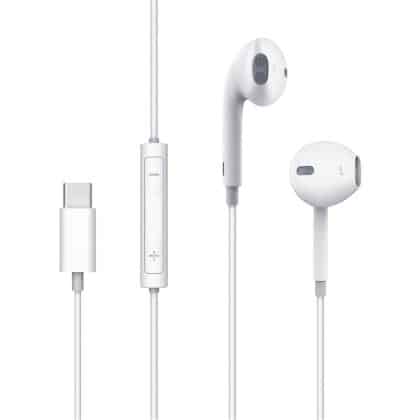 Mcdodo - Wired Earphones Element Series (hp-6071) - In-Ear, Type-C, 1.2m - White