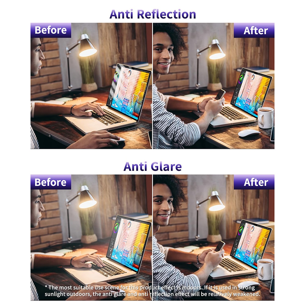 Techsuit - Visionprox Anti-Blue Light - Macbook Air 15" (2023 / 2024) - Clear - Image 5