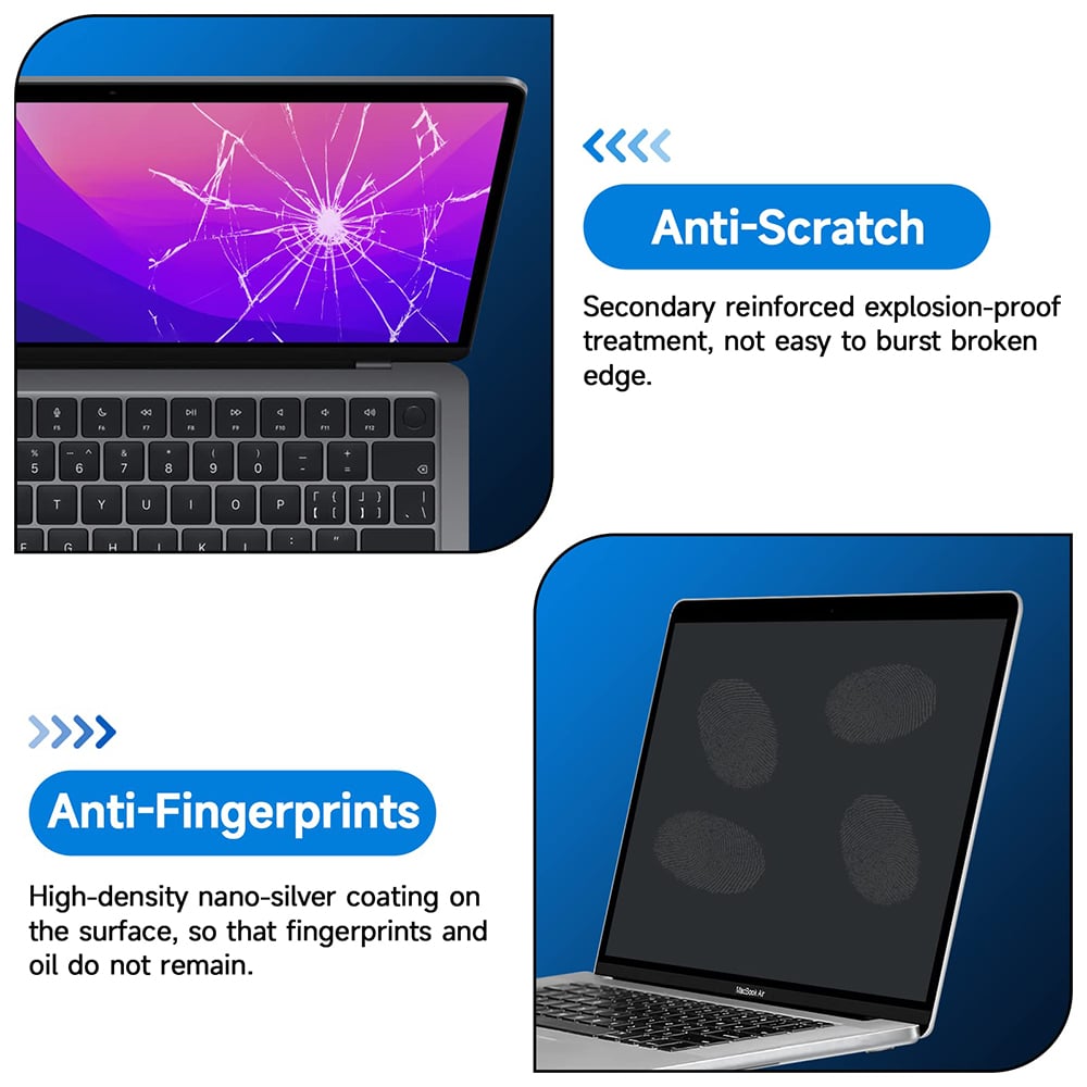 Techsuit - Visionprox Anti-Blue Light - Macbook Pro 13" (2016/2018/2019/2020/2022) - Matte Clear - Image 4