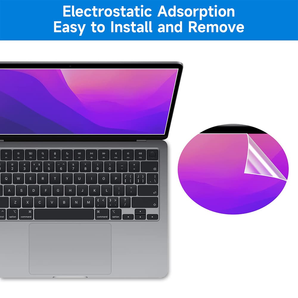 Techsuit - Visionprox Anti-Blue Light - Macbook Pro 13" (2016/2018/2019/2020/2022) - Matte Clear - Image 3