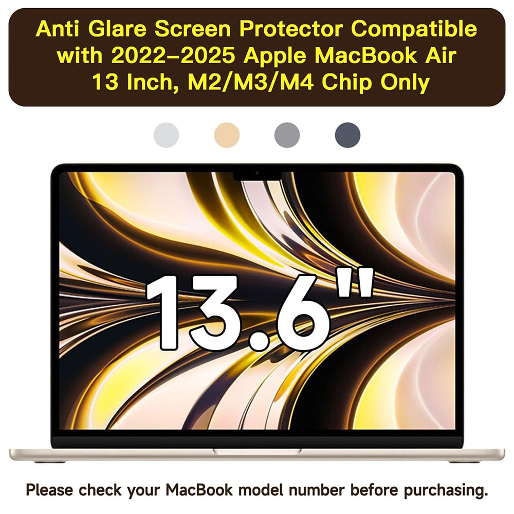 Techsuit - Visionprox Anti-Blue Light - Macbook Air 13" 2024 - Matte Clear - Image 7