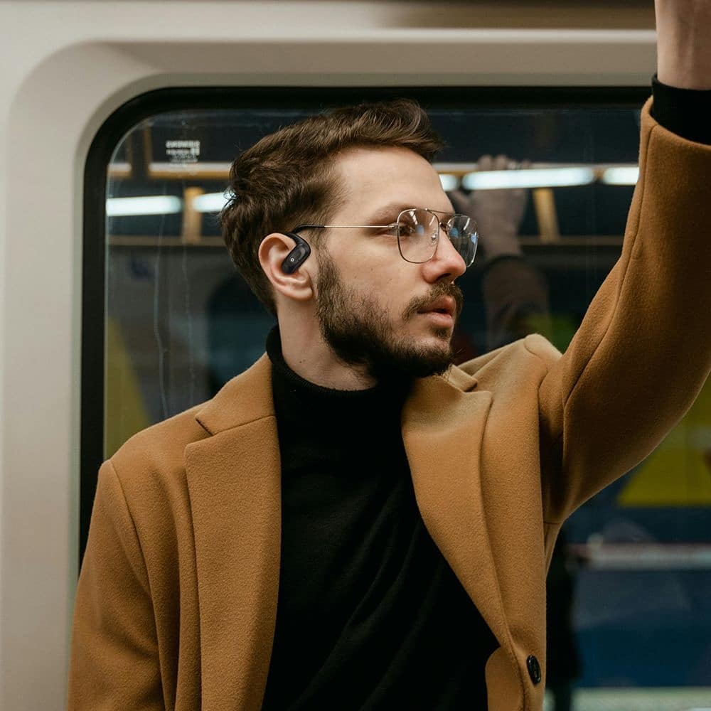 Mcdodo - Ows Wireless Earbuds Air O2 Series (hp-8051) - Open-Ear, Bluetooth V5.4, Ergonomic Design - Beige - Image 5