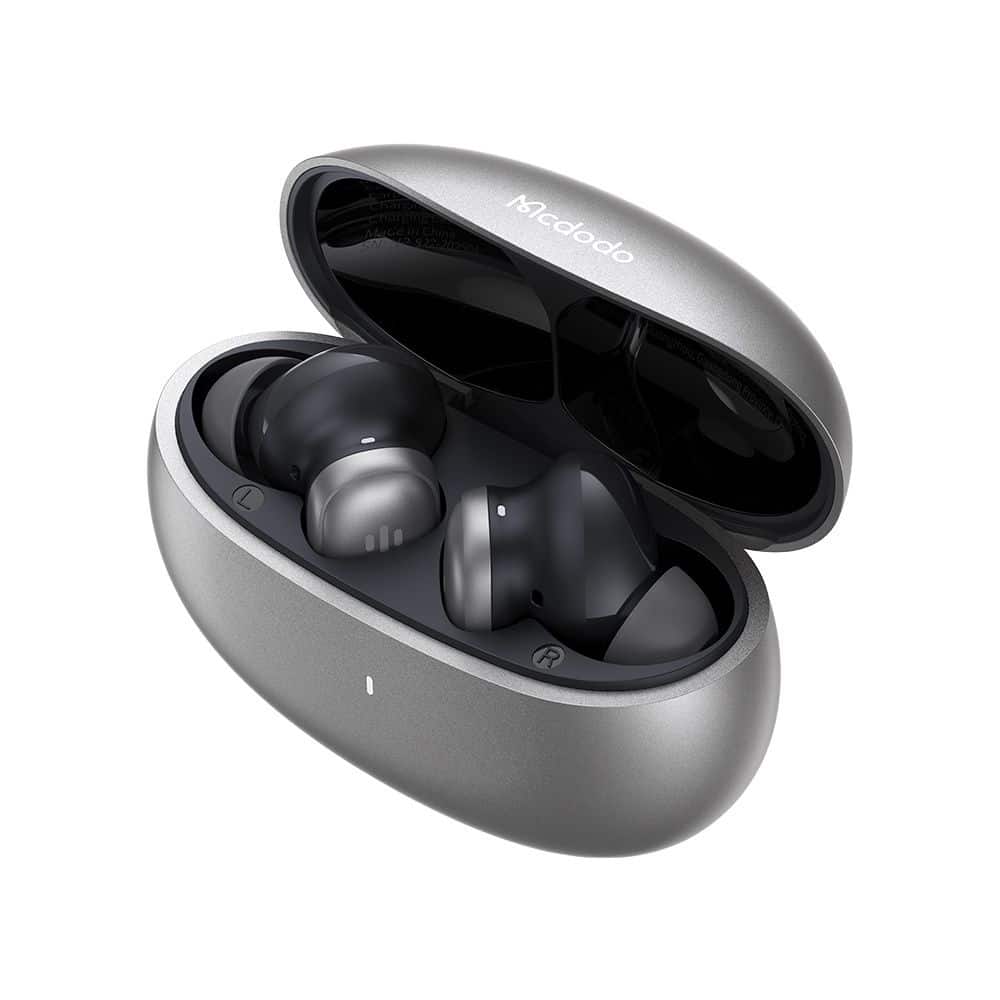 Mcdodo - Wireless Earbuds Speak A01 Series (hp-8221) - Bluetooth V5.4, Anc + Enc Technology - Silver - Image 4