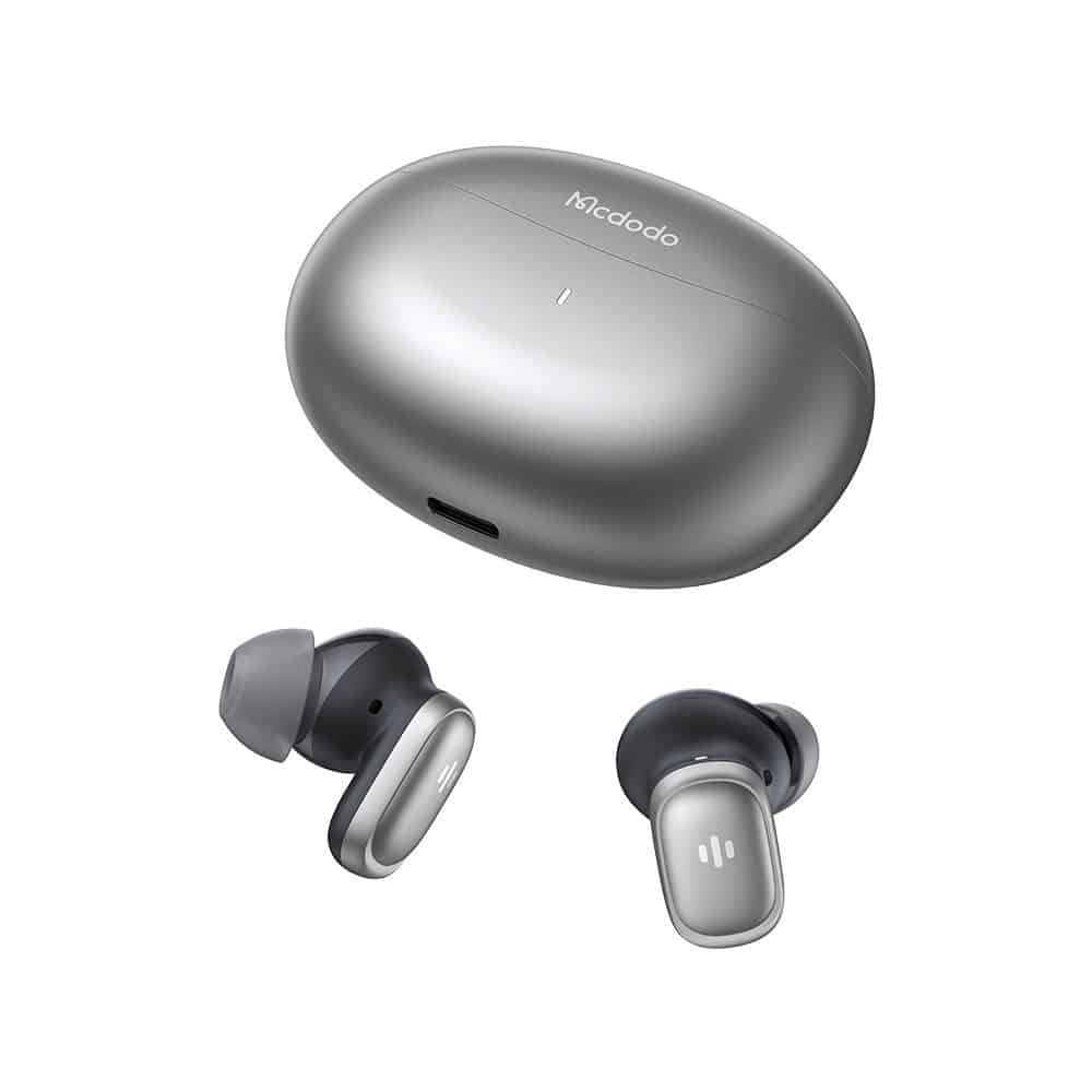 Mcdodo - Wireless Earbuds Speak A01 Series (hp-8221) - Bluetooth V5.4, Anc + Enc Technology - Silver - Image 3