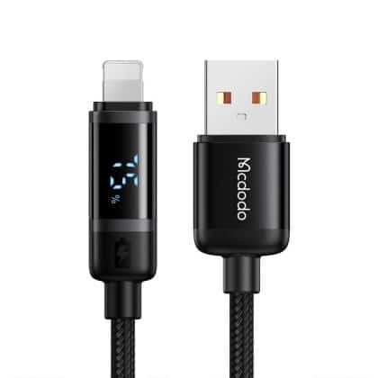 Mcdodo - Data Καλώδιο Bat Series (ca-5000) - Usb-A To Lightning, Digital Display, 1.2m - Black