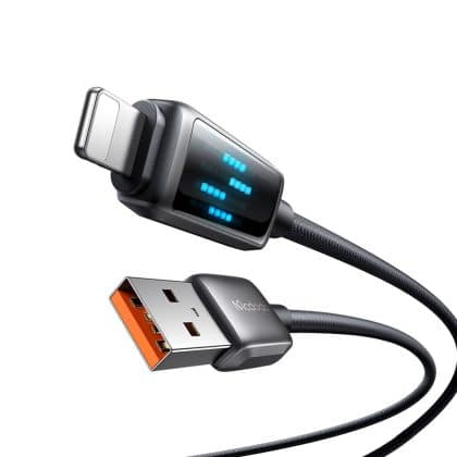 Mcdodo - Data Καλώδιο (ca-5250) - Usb-A To Lightning, Led Display, 1.2m - Black