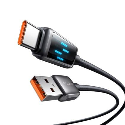 Mcdodo - Data Καλώδιο (ca-2350) - Usb-C To Usb-A, 6a, Led Display, 1.2m - Black