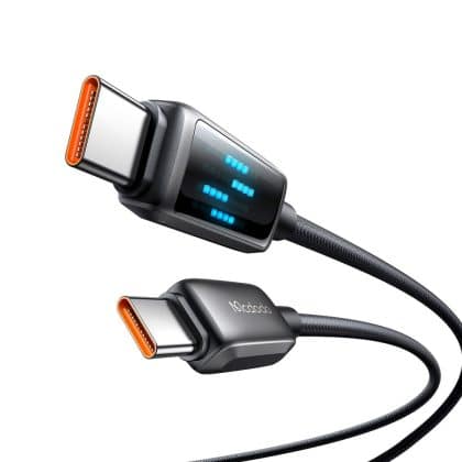 Mcdodo - Data Καλώδιο (ca-4250) - Usb-C To Usb-C, 100w, Led Display, Pd Fast Charging, 1.2m - Black