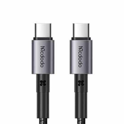 Mcdodo - Data Καλώδιο (ca-3130) - Type-C To Type-C, Pd Fast Charge, 3.25a, 65w, 1m - Black