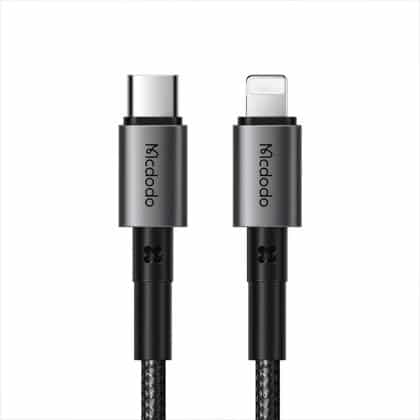 Mcdodo - Data Καλώδιο (ca-2850) - Type-C To Lightning, Pd Fast Charging, 3a, 36w, 1.2m - Black