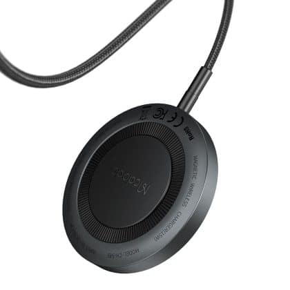 Mcdodo - Wireless Charger (ch-5490) - Magnetic, For iPhone, 15w, 1m - Black