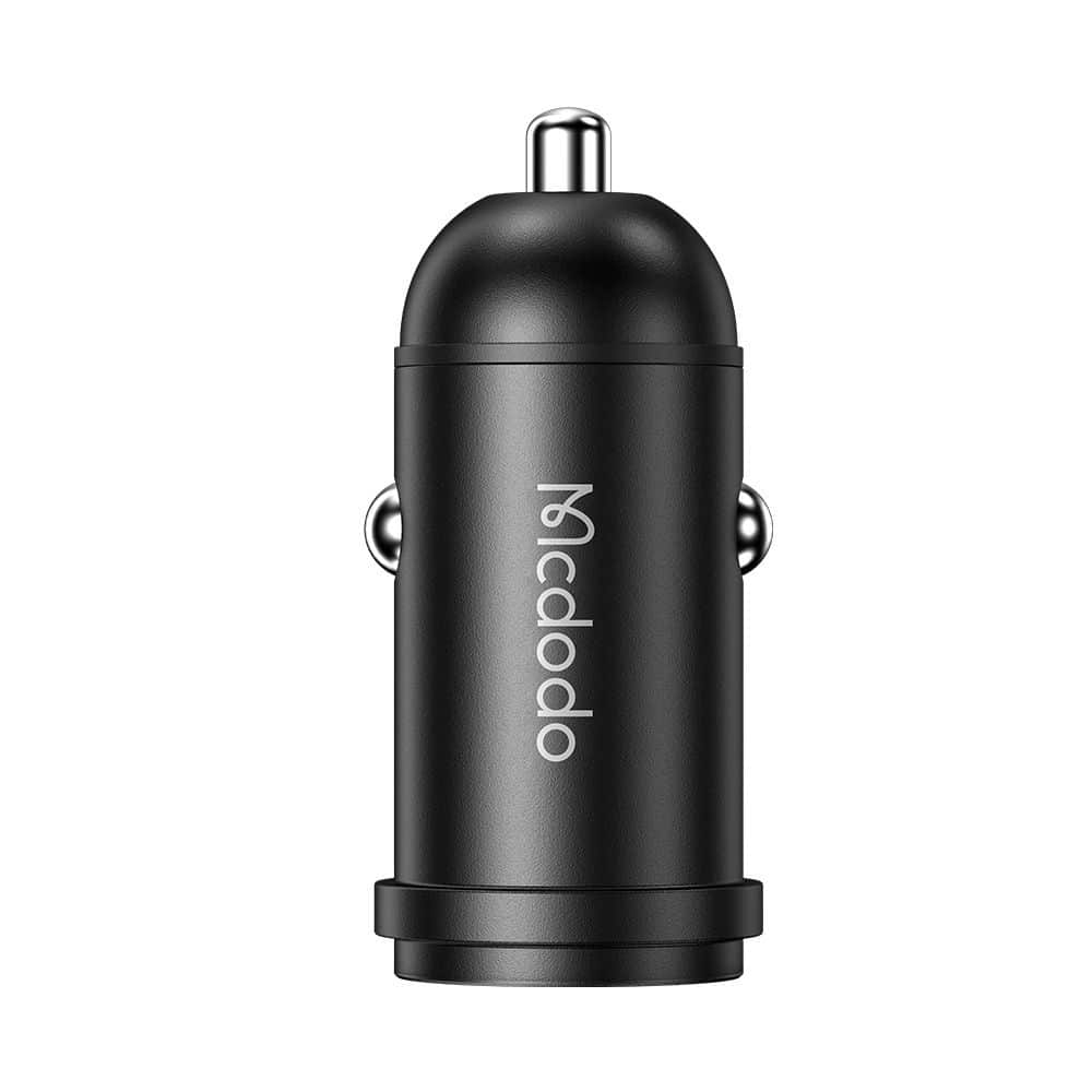 Mcdodo - Car Charger Obsidian Series (cc-7492) - Type-C To Lightning Καλώδιο Included, Pd30w, Smart Ic, Mini Size, 1.2m - Black - Image 2