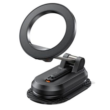 Mcdodo - Magnetic Car Holder (cm-6240) - For Dashboard, 3m Adhesive, Foldable Design - Black