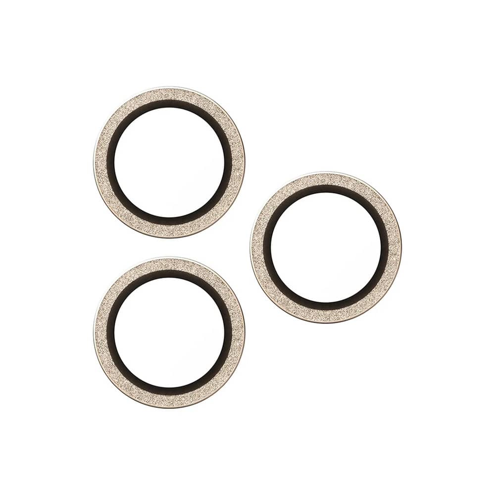 Panzerglass® - Hoops® Camera Lens Protector - iPhone 17 Pro / iPhone 17 Pro Max / iPhone 16 Pro / iPhone 16 Pro Max - Glitter Gold - Image 3
