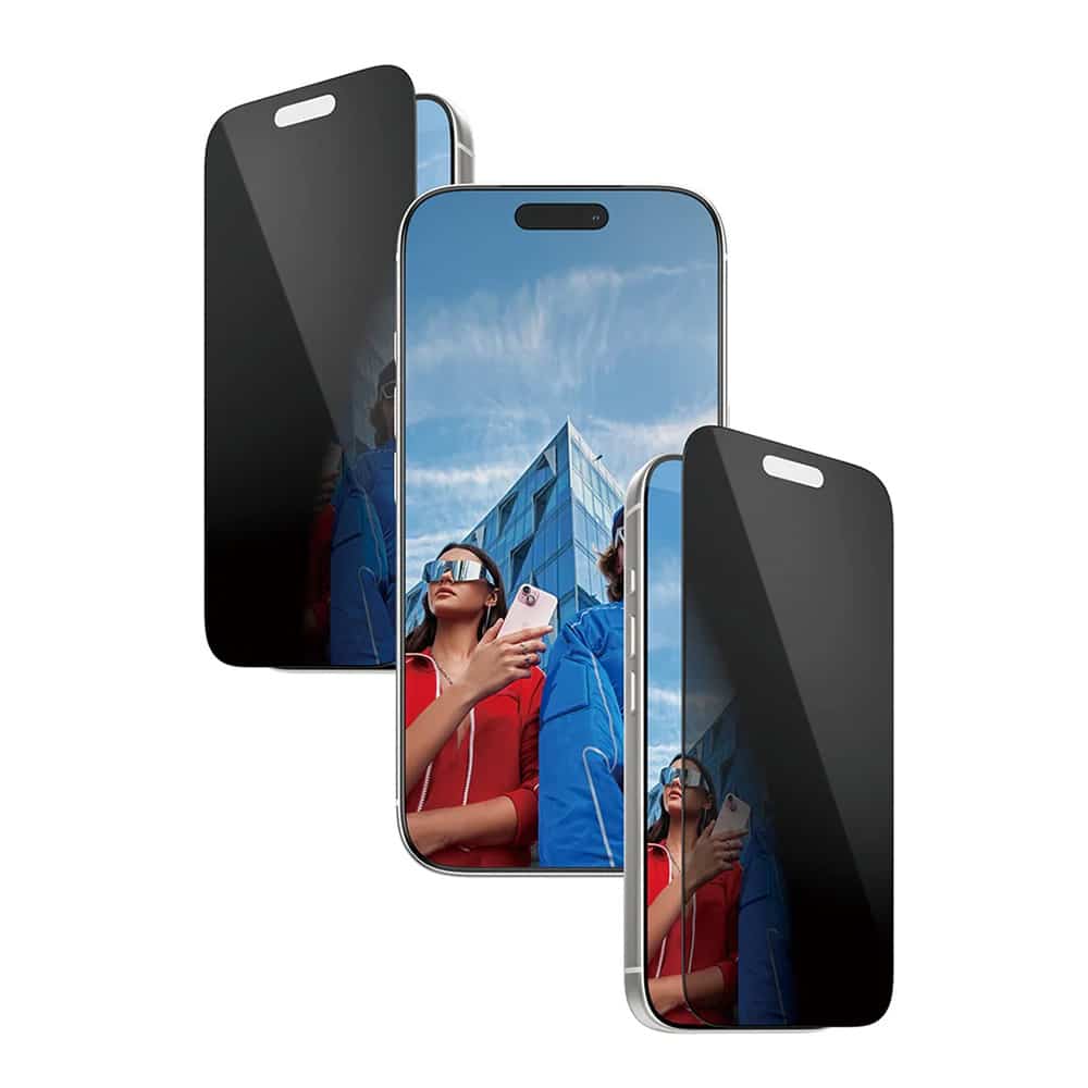 Panzerglass® - Ultra-Wide Fit 2-Way Privacy Screen Protector W. Easyaligner - iPhone 17 Pro - Black - Image 4