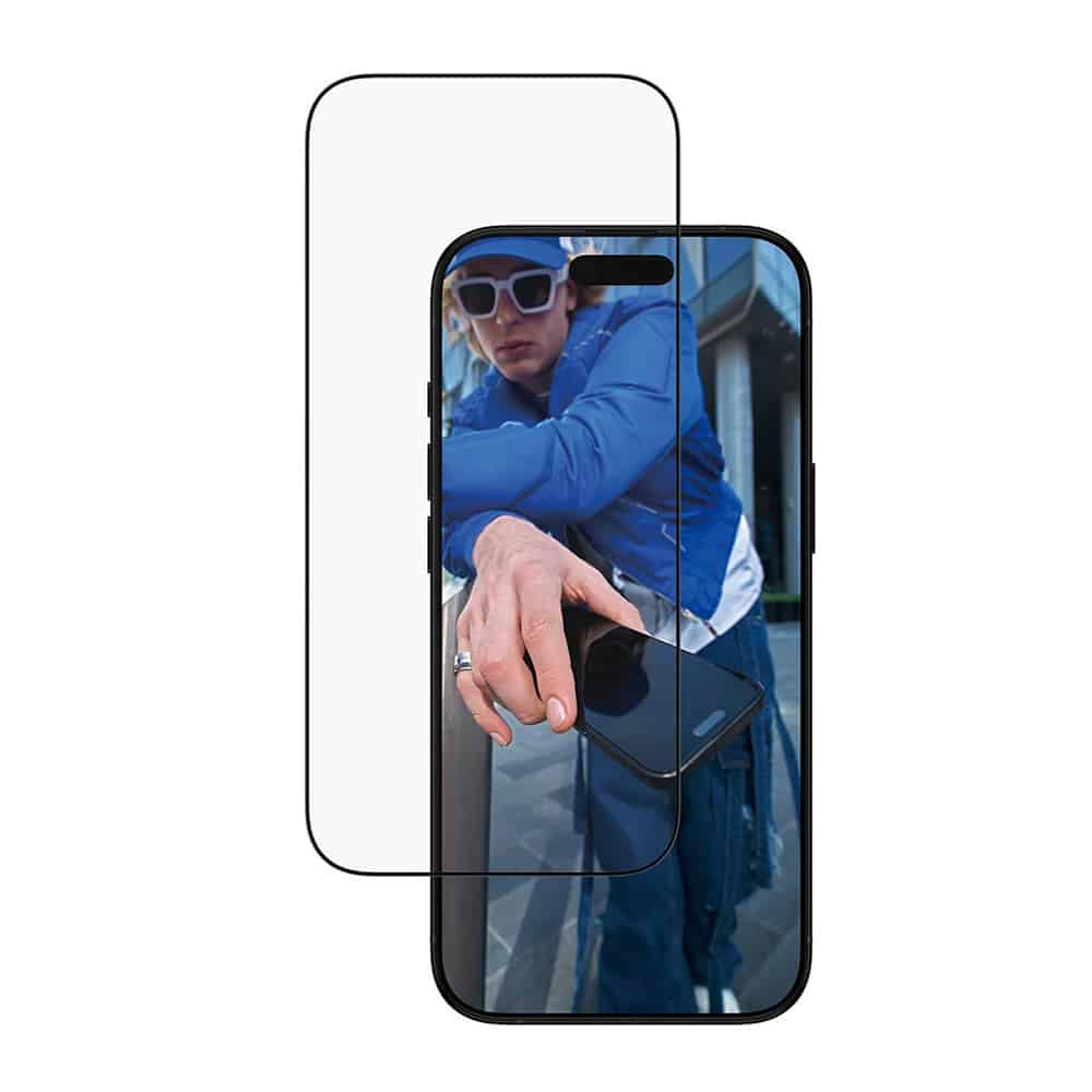 Panzerglass® - Ultra-Wide Fit Screen Protector W. Easyaligner - iPhone 17 Air - Black - Image 2
