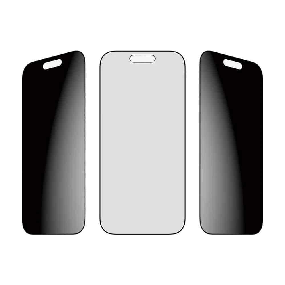 Panzerglass® - Ultra-Wide Fit 2-Way Privacy Screen Protector W. Easyaligner - iPhone 17 / iPhone 16 Pro - Black - Image 2