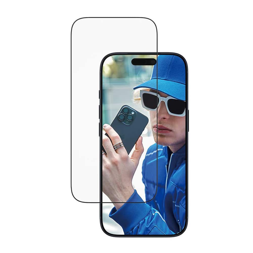 Panzerglass® - Ultra-Wide Fit Screen Protector W. Easyaligner - iPhone 17 Pro - Black - Image 2