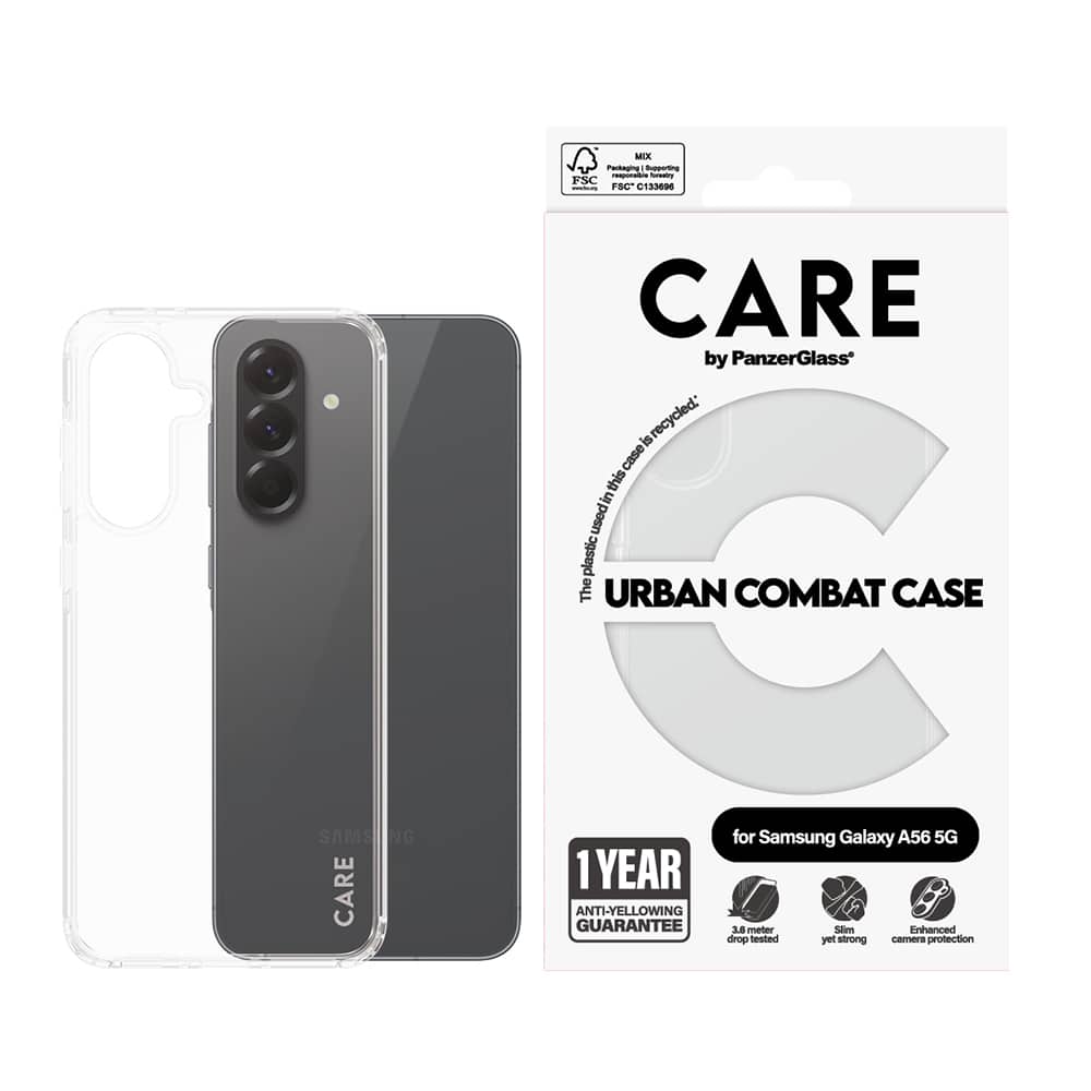 PanzerGlass® CARE Flagship Urban Combat - θήκη για Samsung Galaxy A56 - Διάφανο - Image 4