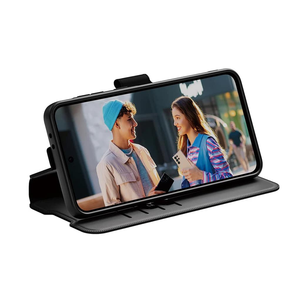 PanzerGlass® CARE Feature Kickstand Wallet Case - θήκη για Samsung Galaxy A26 - Μαύρο - Image 3