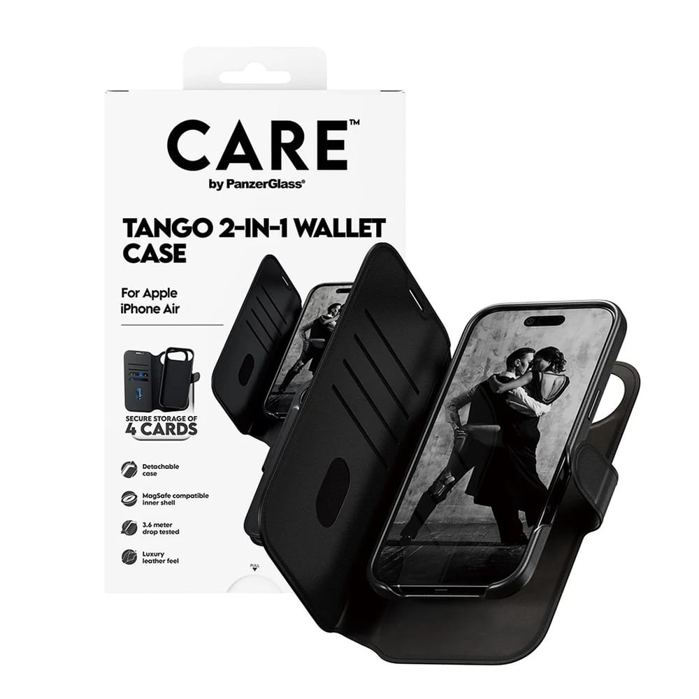 PanzerGlass® CARE Feature MagSafe Case Tango Two-in-One Wallet - θήκη για Apple iPhone 17 - Μαύρο - Image 4