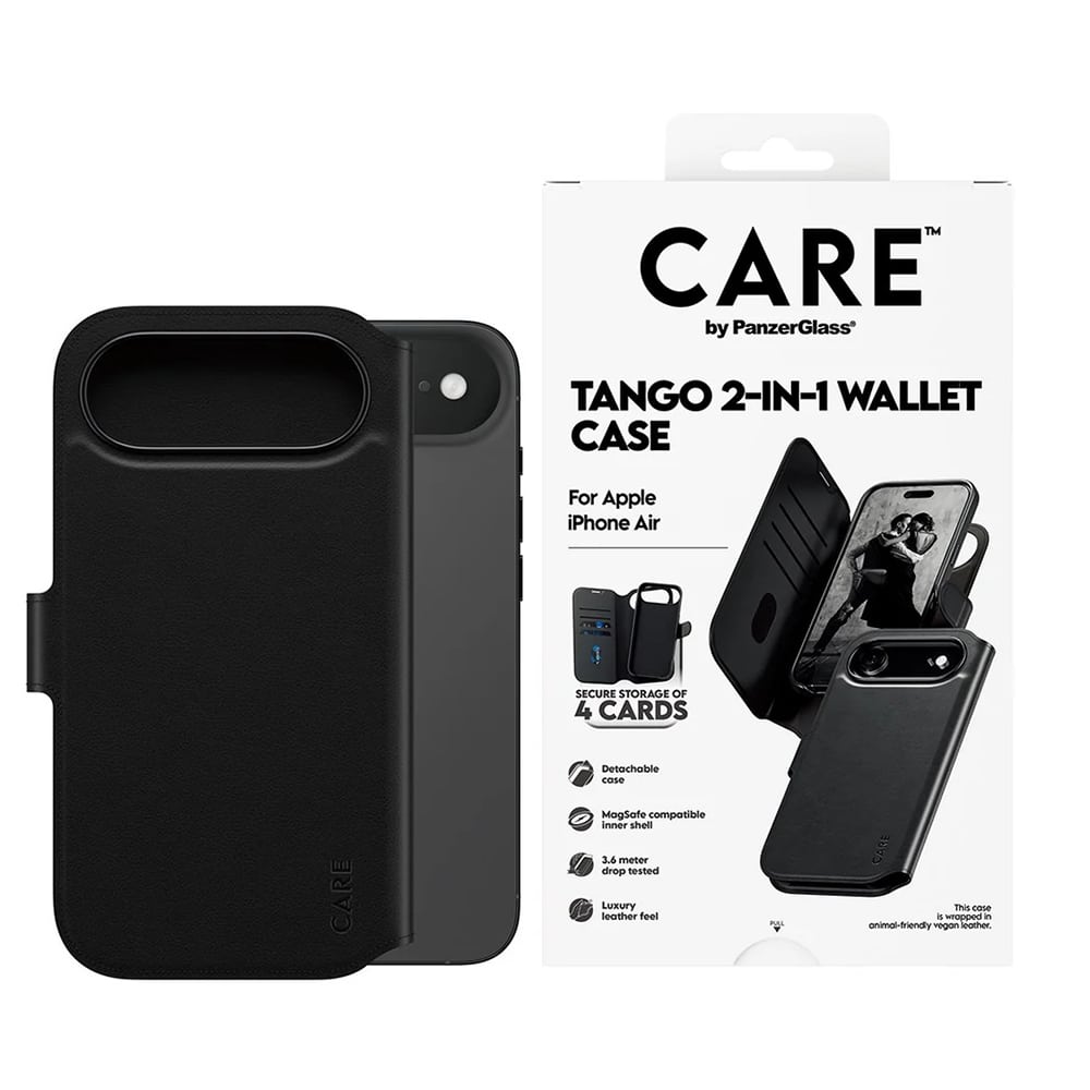 PanzerGlass® CARE Feature MagSafe Case Tango Two-in-One Wallet - θήκη για Apple iPhone 17 - Μαύρο - Image 3