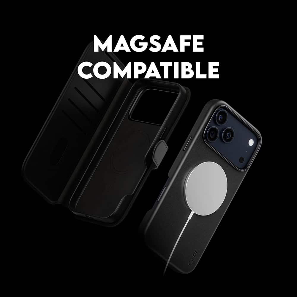 PanzerGlass® CARE Feature MagSafe Case Tango Two-in-One Wallet - θήκη για Apple iPhone 17 Pro Max - Μαύρο - Image 5