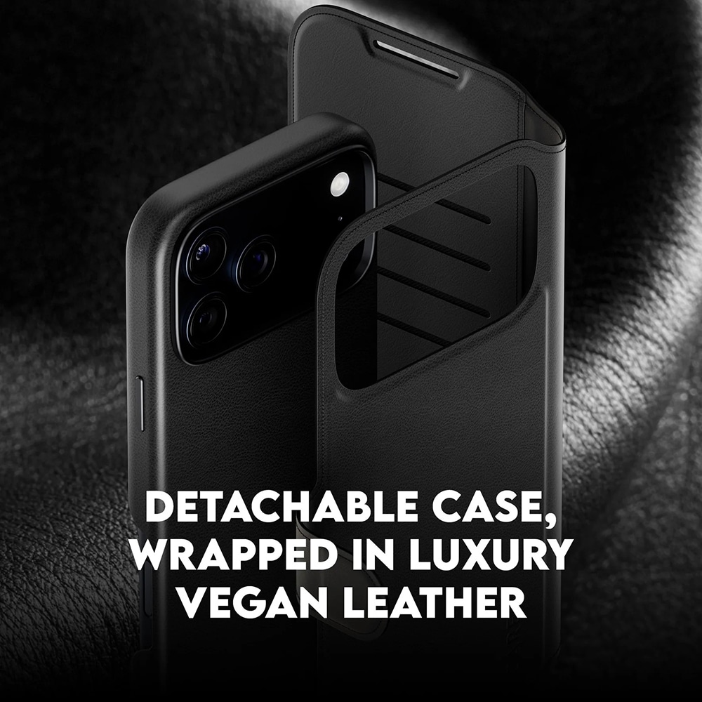 PanzerGlass® CARE Feature MagSafe Case Tango Two-in-One Wallet - θήκη για Apple iPhone 17 Pro Max - Μαύρο - Image 7