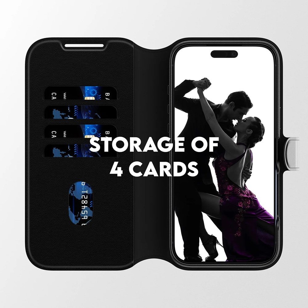 PanzerGlass® CARE Feature MagSafe Case Tango Two-in-One Wallet - θήκη για Apple iPhone 17 Pro Max - Μαύρο - Image 4