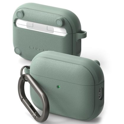 Ringke - Protection Case Onyx Magnetic - For Airpods Pro 3, Non-Slip Texture, Carabiner Hole - Sage Green