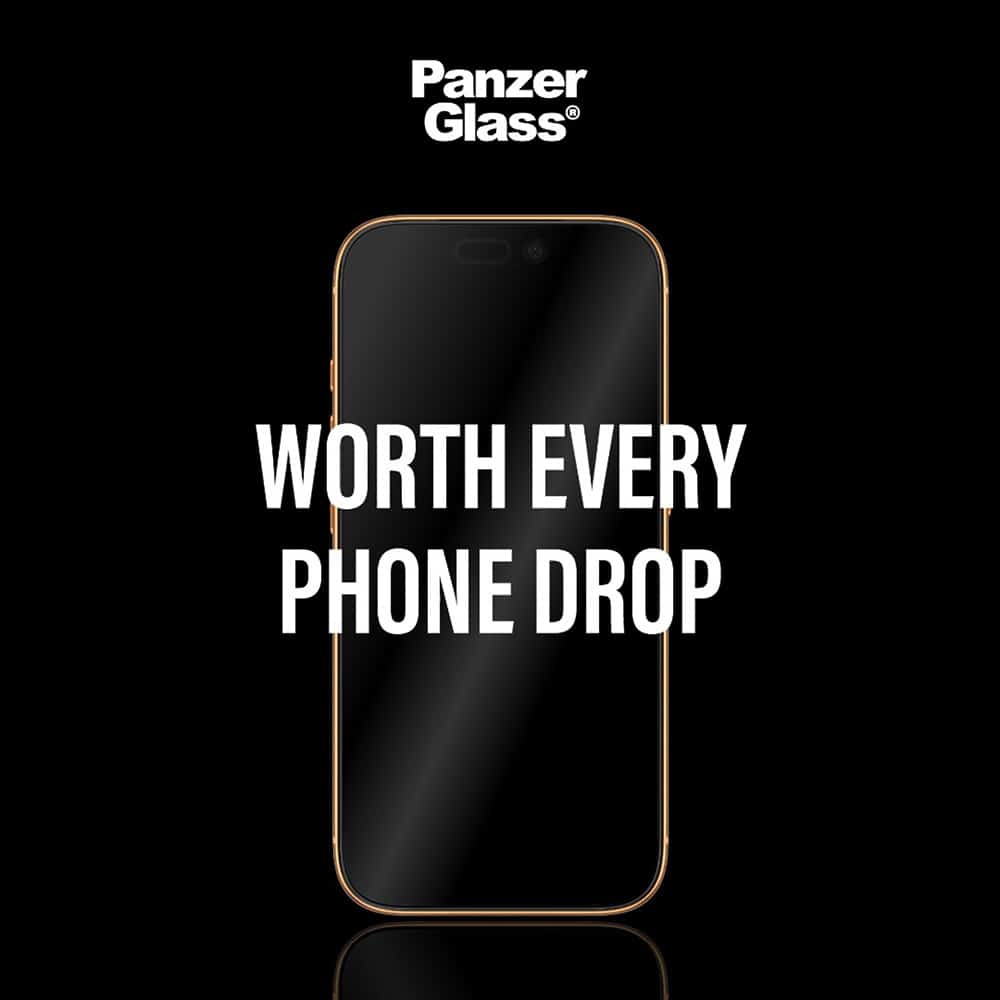 Panzerglass® - Ultra-Wide Fit Stealth Screen Protector W. Fastfit In-A-Box - iPhone 17 Pro - Black - Image 6