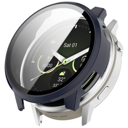 Techsuit - Defense360 Pro + Προστατευτικό Οθόνης - Garmin Venu 4 41mm - Oxford Blue