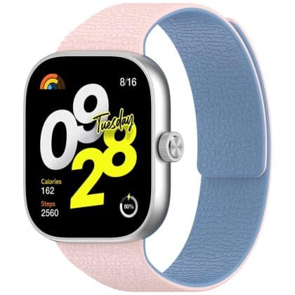 Techsuit - Watchband (w016) - Xiaomi Smart Band 9 Pro / 8 Pro / Redmi Watch 4 / Watch 5 - Pink / Blue