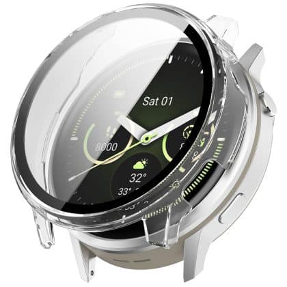 Techsuit - Defense360 Pro + Προστατευτικό Οθόνης - Garmin Venu 4 45mm - Διάφανο