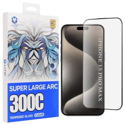 Lito Case για iPhone 15 Pro Max - D+ Max 300C - Διαφανές