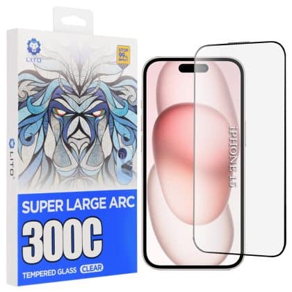 Lito Case για iPhone 15 - D+ Max 300C - Διαφανές