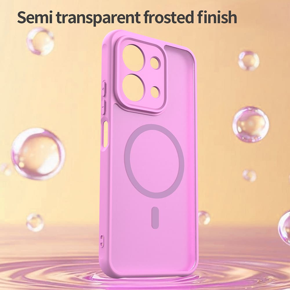 Techsuit HaloFrost II MagSafe - θήκη για Xiaomi Redmi 15C 4G - Ροζ - Image 4