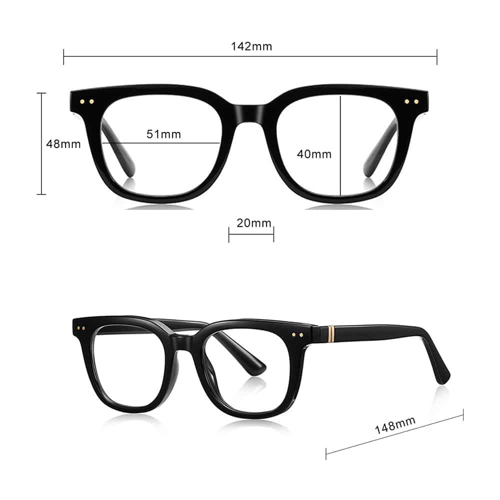 Techsuit - Anti-Blue Light Glasses Reflex Pc (2229) - For Men, Round, Tr90&metal Frame, Ac Lens - Transparent/gray - Image 7